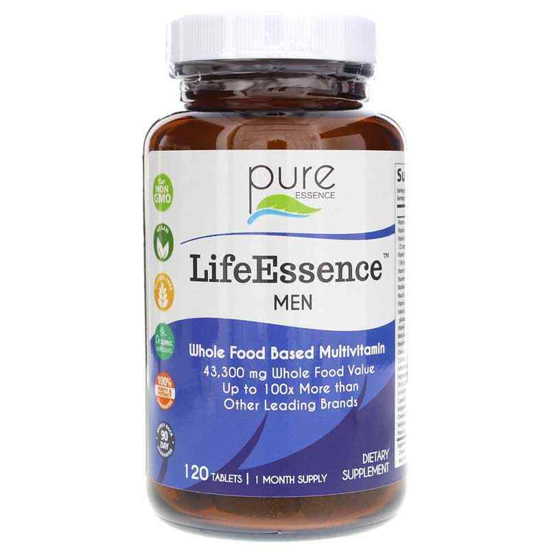 Life Essence Men Multivitamin, Pure Essence Labs – Natural Healthy