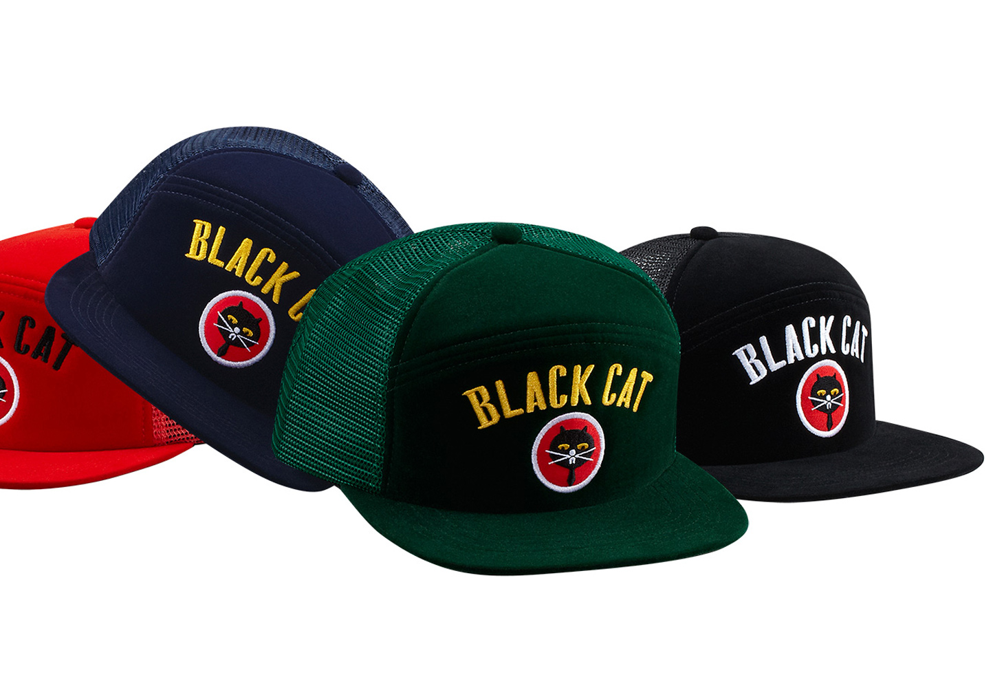 Supreme - Black Cat Military Mesh Back - ParkSIDER