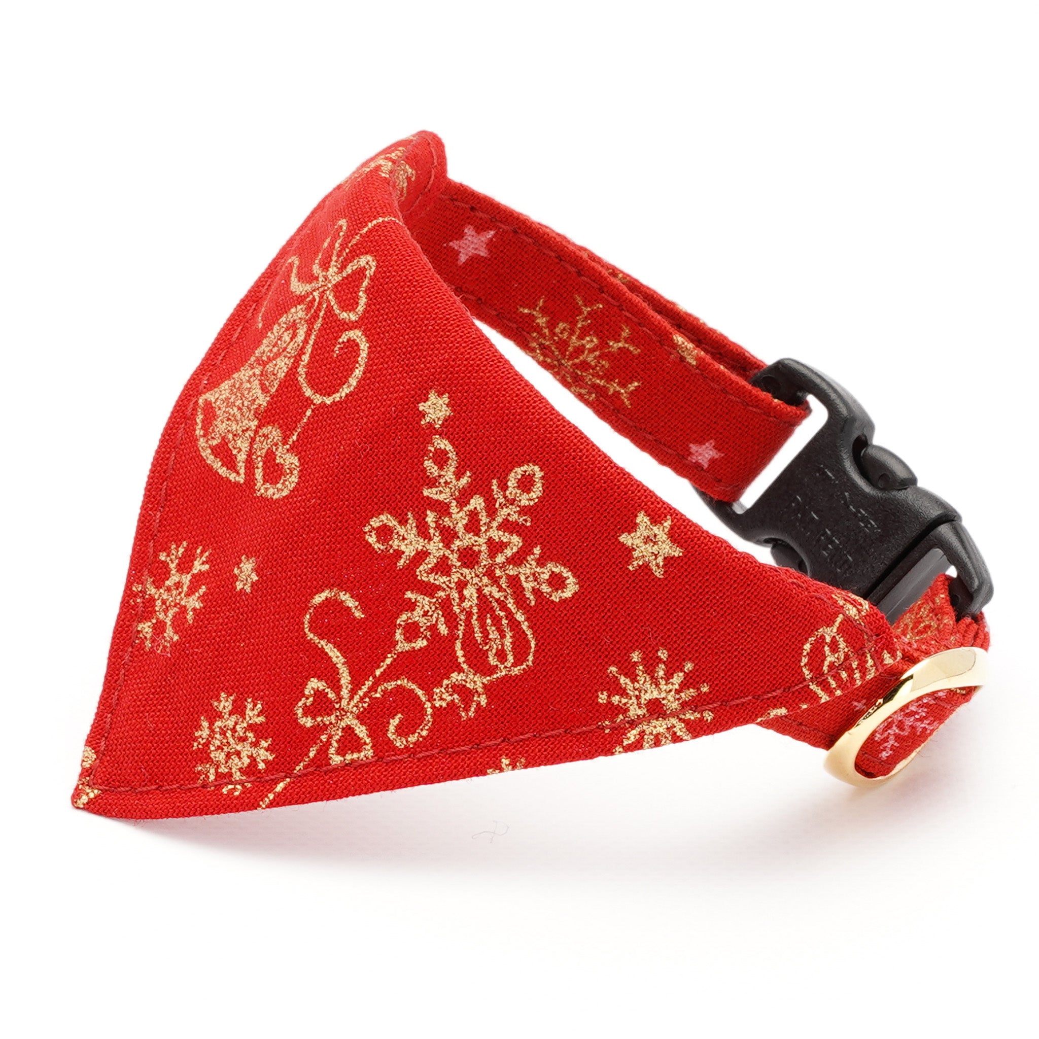 クリスマスシリーズ(緑サンタ&雪だるま)わんちゃん猫ちゃん用首輪