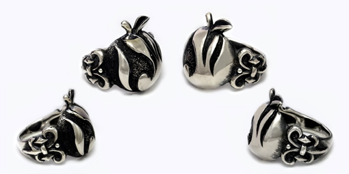 大橋隆志オフィシャル・アイテム～APPLE PINS & APPLE RING