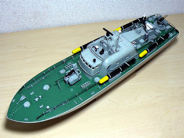 タミヤ 1/72 イギリス高速魚雷艇 ボスパー