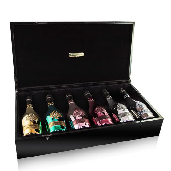 Armand de Brignac 各シャンパン空瓶ケース ARMAND DE BRIGNAC 空き瓶