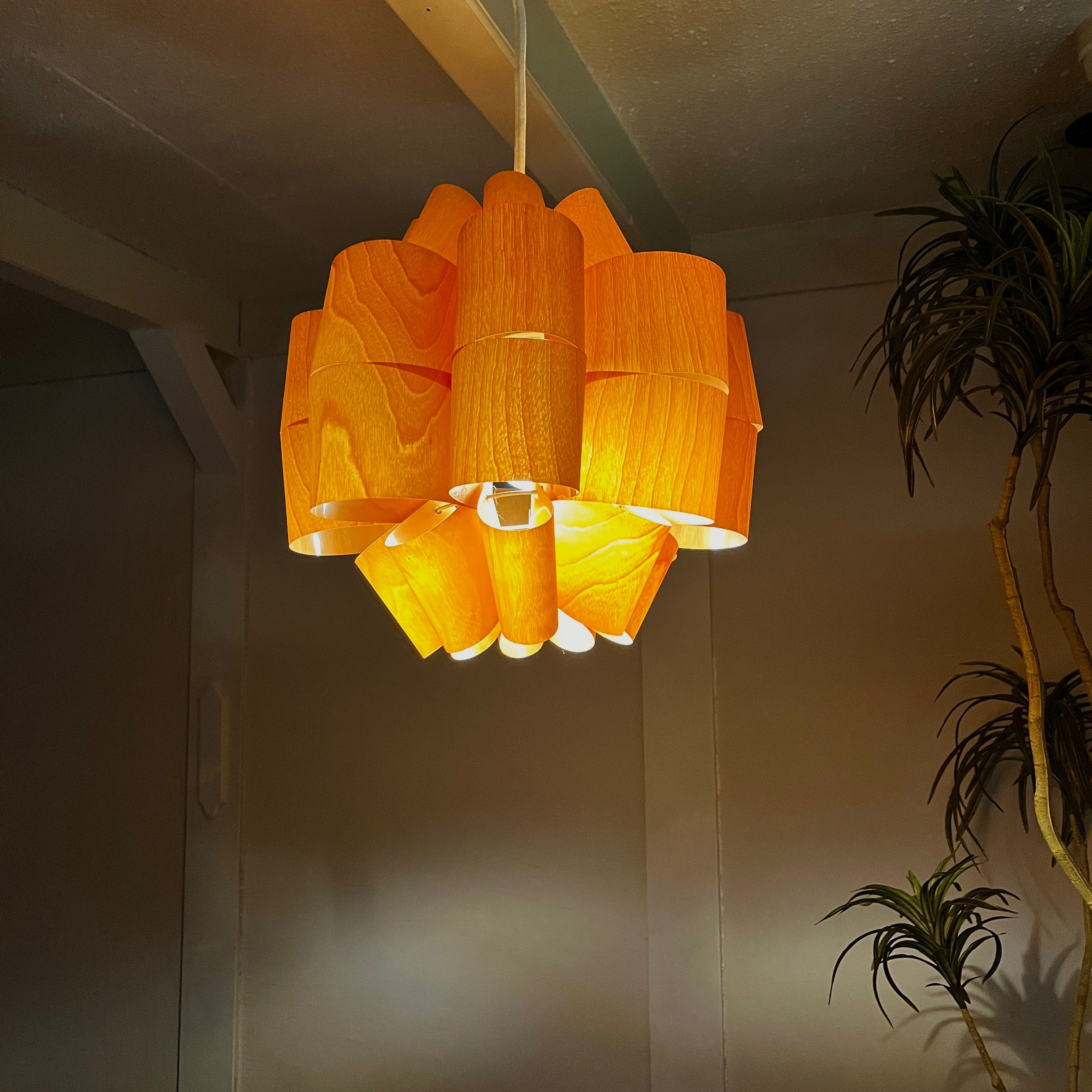 Don2-wood ペンダントライト 谷俊幸 照明 灯り 和モダン 北欧モダン 中古