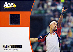 テニス☆錦織圭 11 Ace Authentic 直筆サインルーキーカード テニス