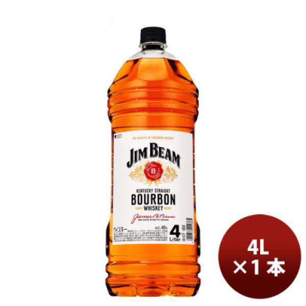 W Jim Beam 4L PET 4L