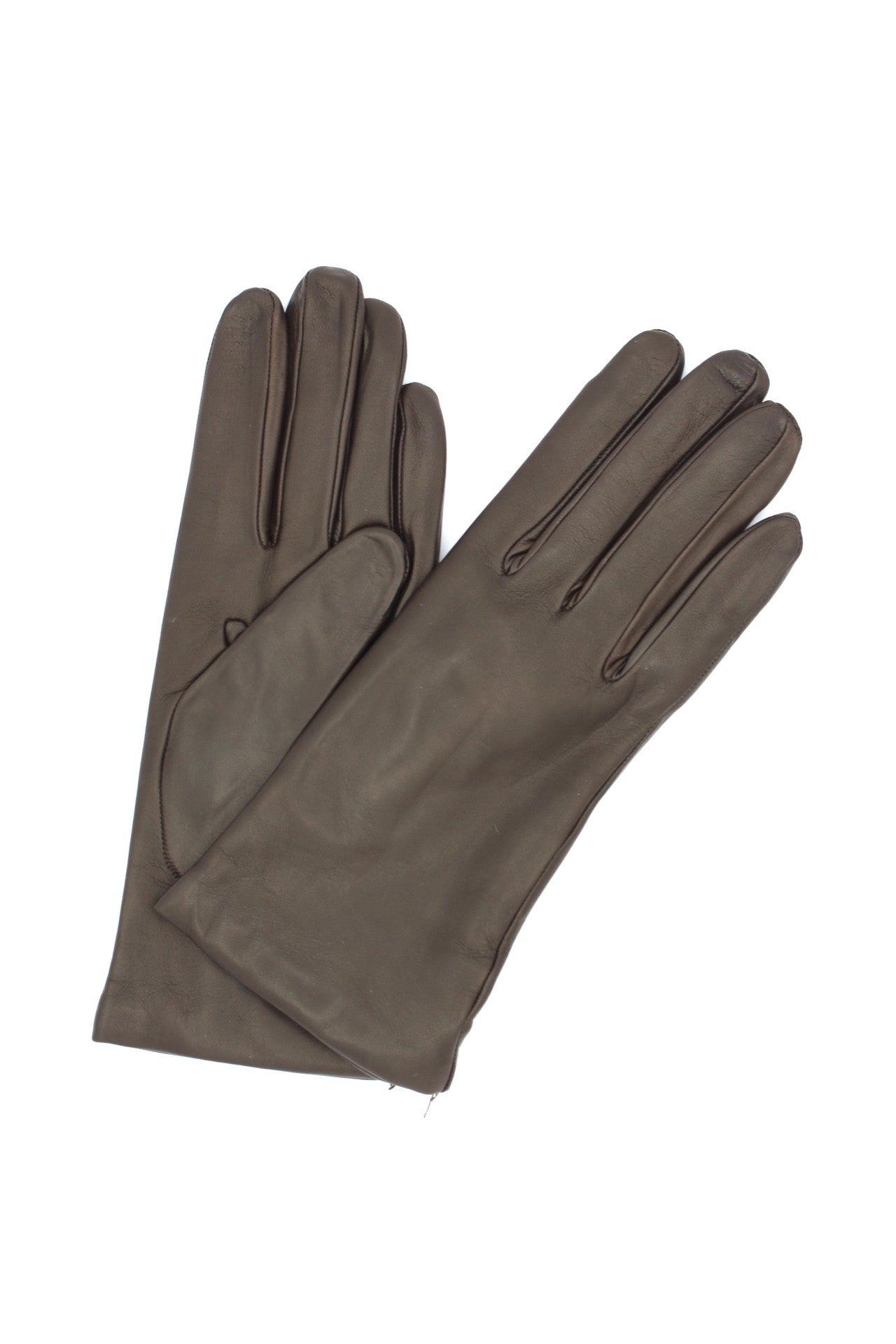 Sermoneta Gloves 1011 Classic Kid Leather Gloves Cashmere Lined