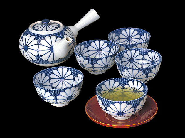 渋草焼 芳国舎 渋草芳国 陶画 春慶塗