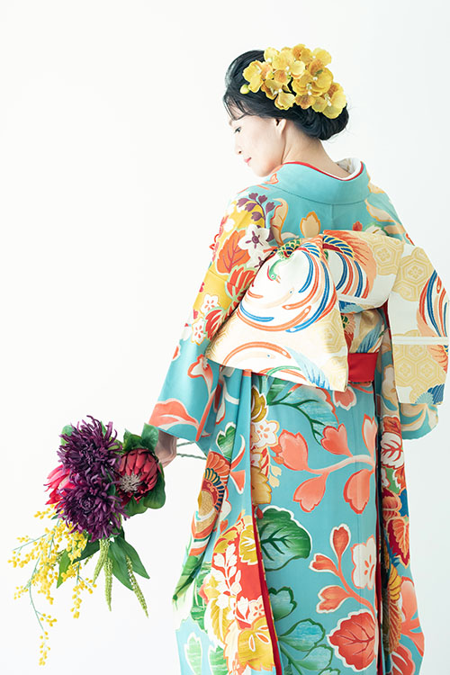 新お色直し花嫁スタイルUH-05