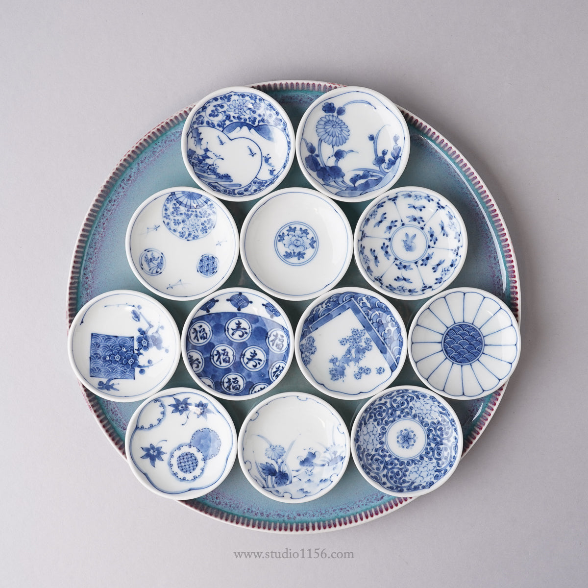 波佐見焼 染付 姫皿 豆皿 6cm 高山陶器｜Studio1156 – 【公式