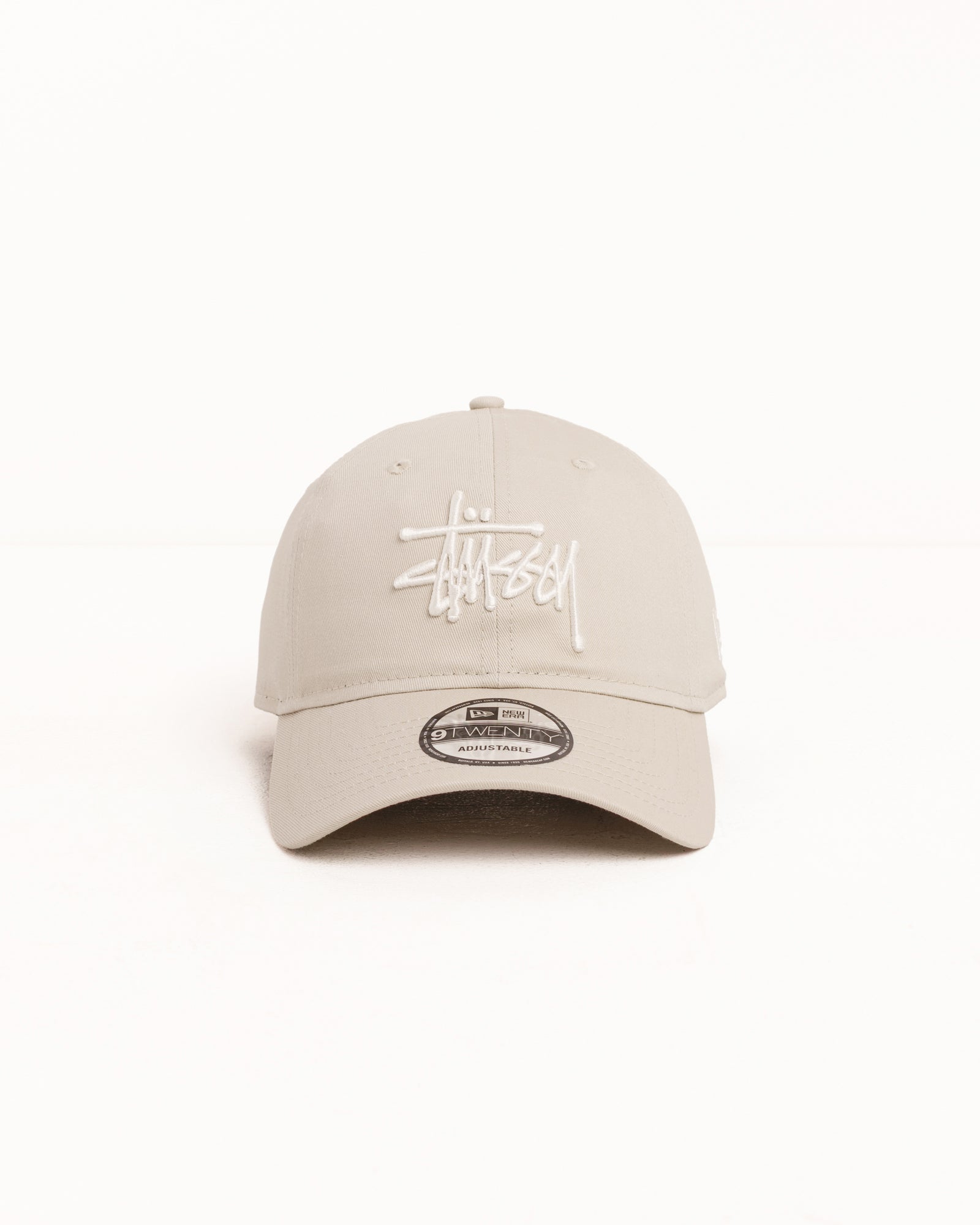New Era 9TWENTY Basic Strapback – Stone | Headwear | Stüssy