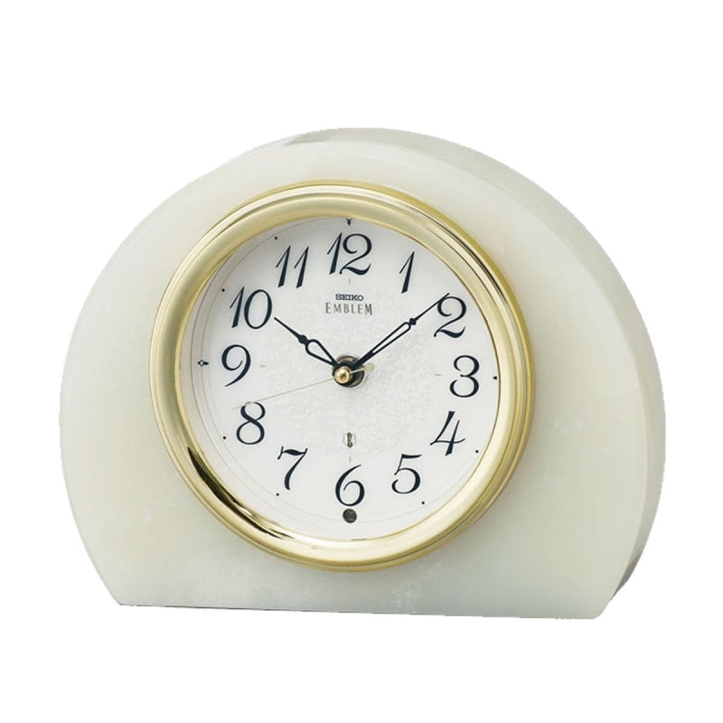 SEIKO EMBLEM（セイコー エムブレム）電波置き時計 オニキス・クロック