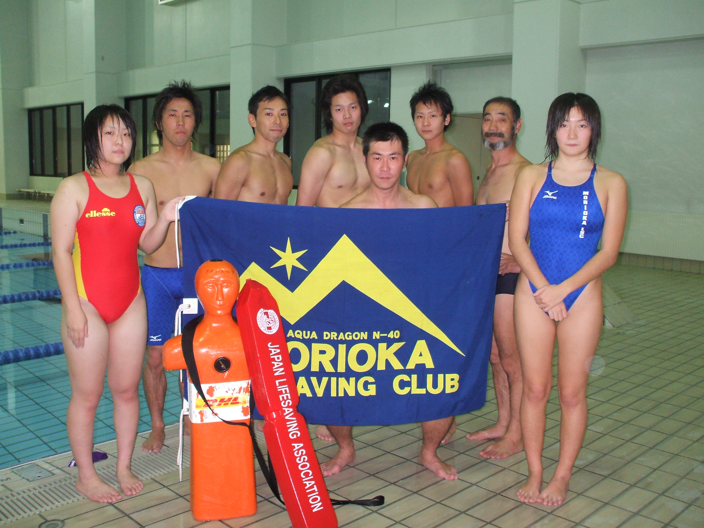 廃盤【ELLESSE JLA支給水着】日本ライフセービング協会ライフセーバー