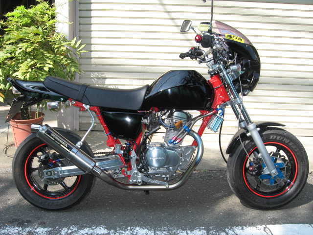 キタコ製 エイプ ビッグフュエルタンク HONDA ape KITACO ビッグ