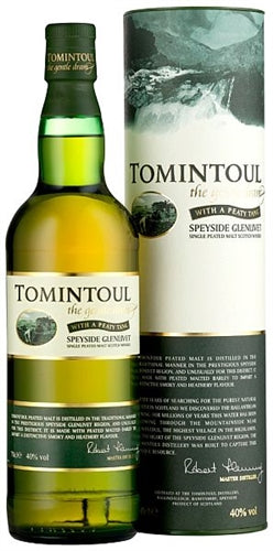 Tomintoul The Gentle Dram Speyside Glenlivet Single Peated Malt