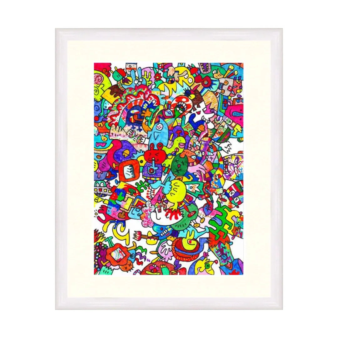 もう誰にもとめられねー【アートプリント】／田村田｜アート絵画・販売