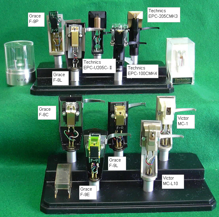 Grace （グレース）F-8L カートリッジ・針 ヘッドシェル付 動作品