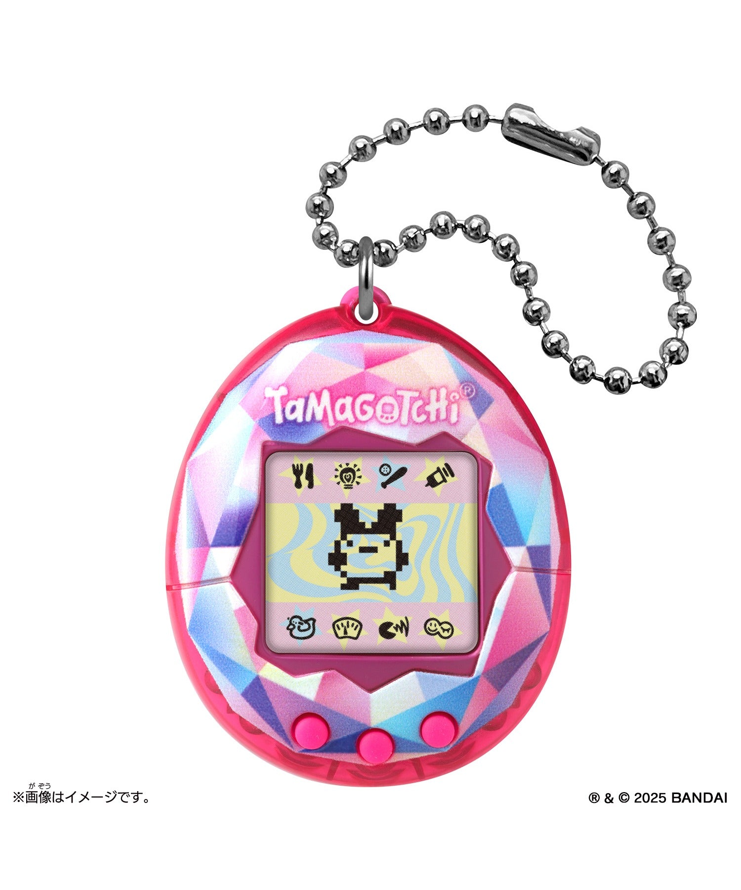 動作確認済】バンダイ デビルっちのたまごっち ピンク レッド SH29