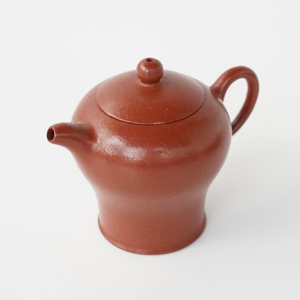 中国 紫砂 朱泥 急須 茶壷 在銘 V R8920 中国 中国宣興銘