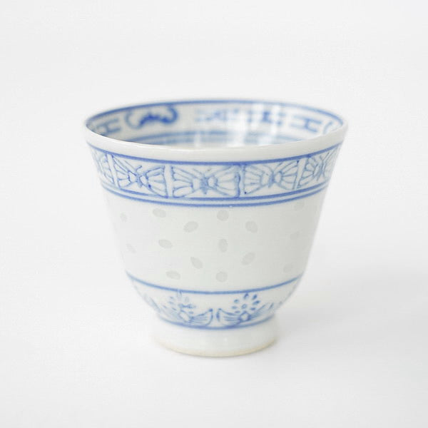 青花 玲瓏盃 茶盃