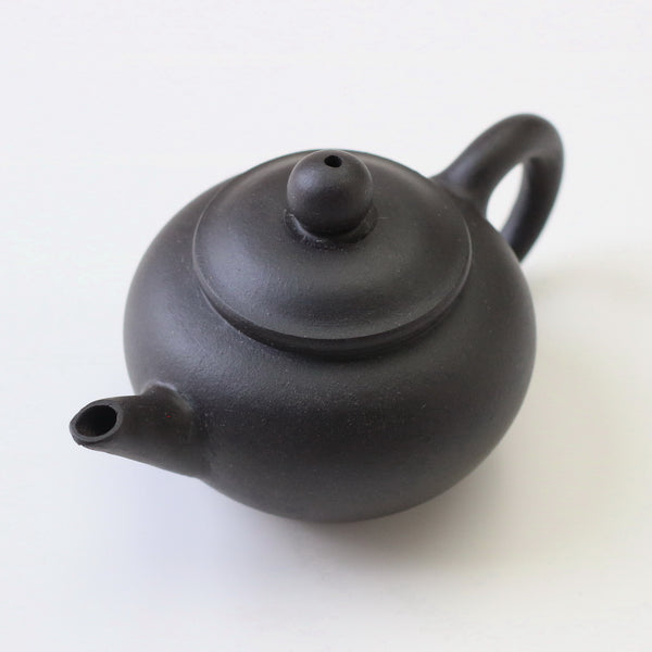 茶壷 宜興紫砂水平壷 黒泥 50ml – 遊茶オンラインショップ