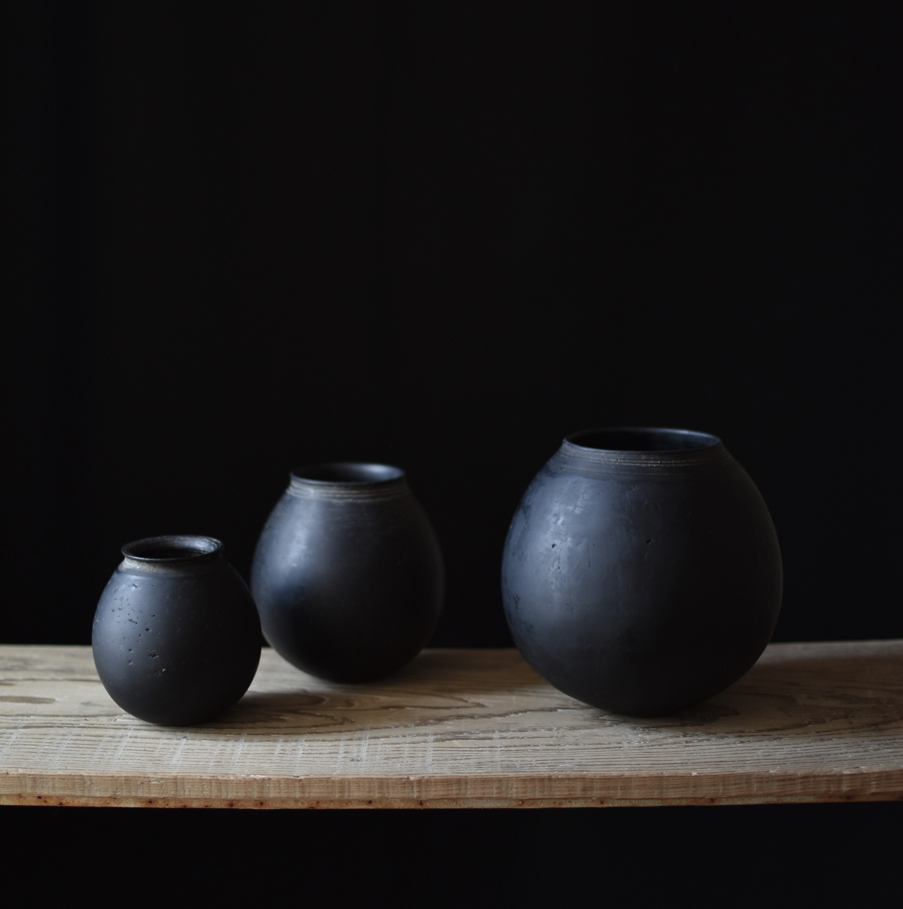 安齊賢太　花器 黑 花器 | Works | 安齊賢太 | panorama