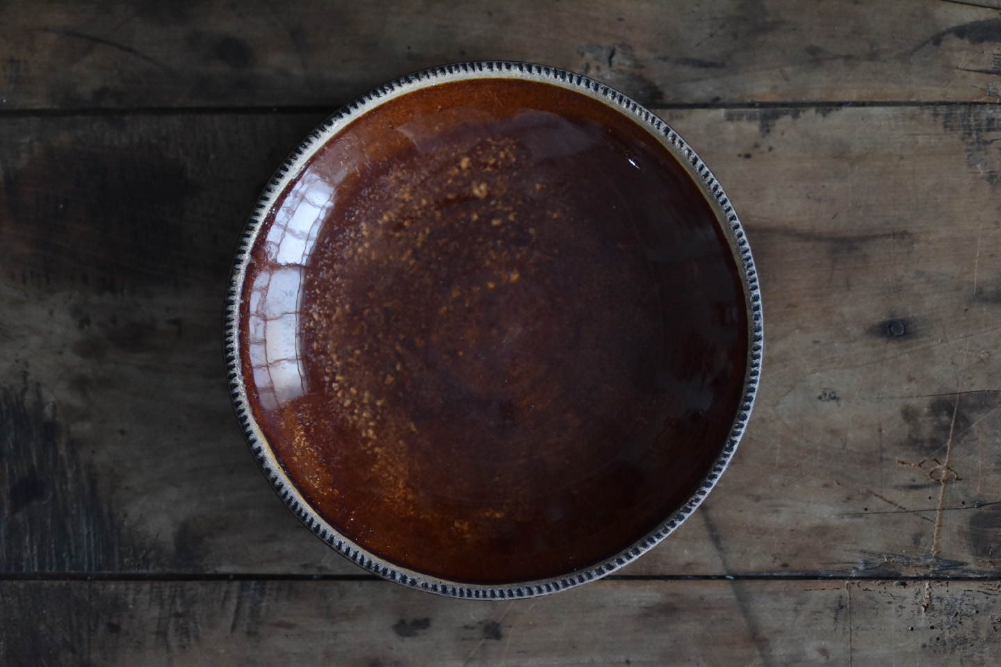 19世紀 レッドウェア 使いやすい18cm パイ皿 a2◇ アメリカ
