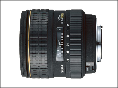 Sigma 17-35 mm F2.8-F4.0 EX DG HSM: DPReview | Photography News