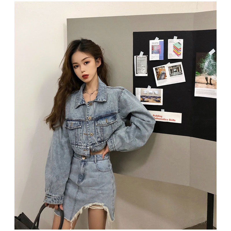 デニム セットアップ gジャン スカート – FourNine(フォーナイン