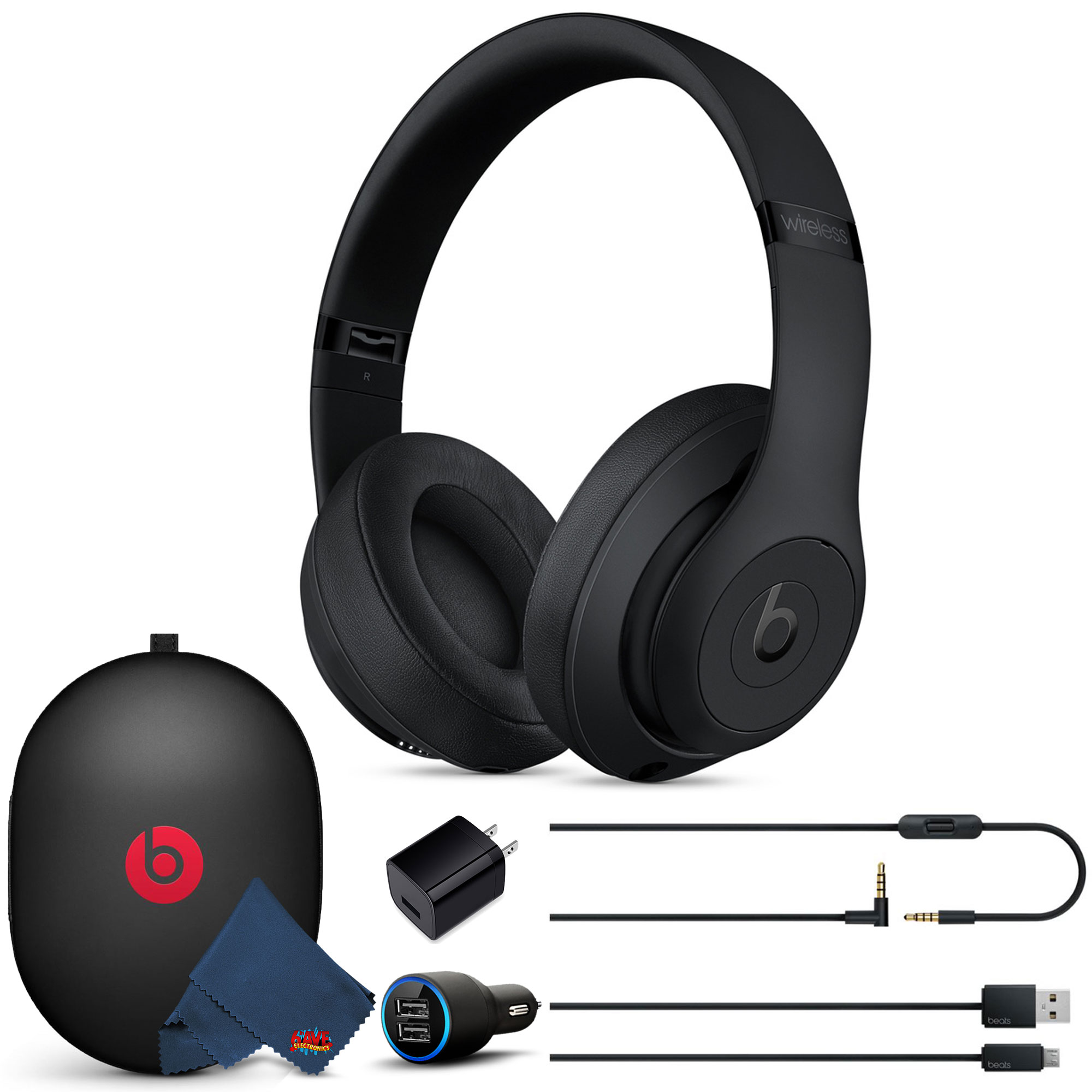 Beats Studio3 Wireless Headphones with USB Charging Adapters | eBay