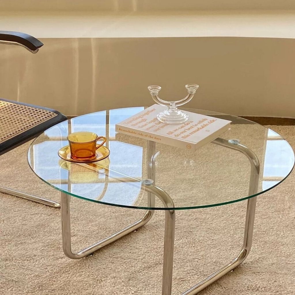 円形ガラステーブル 円形ガラステーブル クラスティーナ ダイニング