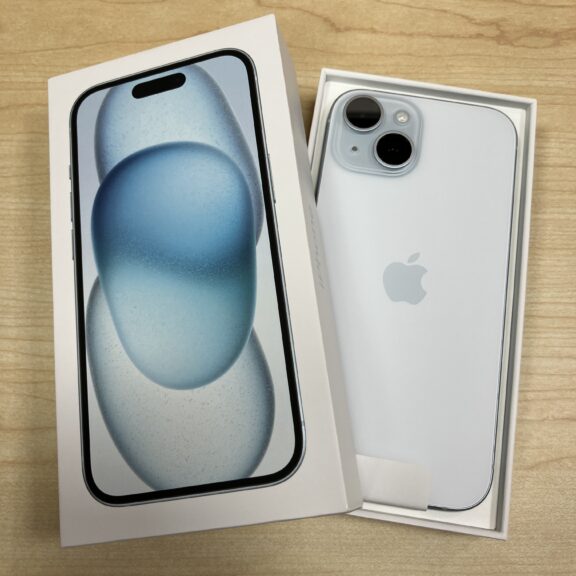 質預かり】iPhone15 256GB ブルー MTMR3J/A - 参加サイト