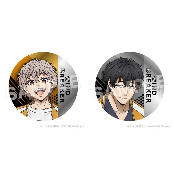 ウィンブレ 桜遥 十亀条 セガ限定 缶バッジ ウィンブレ 桜遥 十亀条