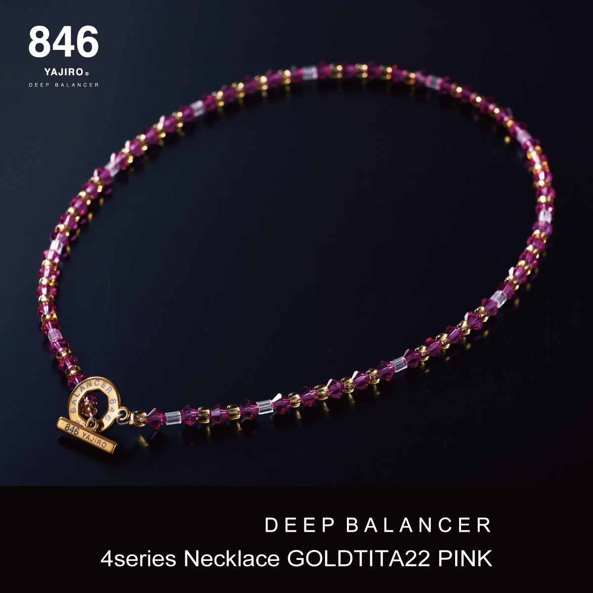 スポーツネックレス｜4シリーズネックレス｜GOLD TITA22 – 846YAJIRO