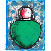 現代美術 山本和香子『Etoile Ⅰ』ペーパーにグァッシュ 0603F 現代