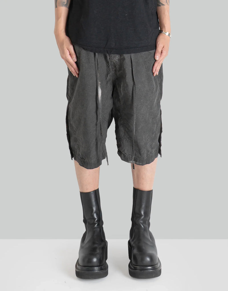 希少 RICK OWENS BAUHAUS POD BLACK WAX 48 Rick Owens DRKSHDW