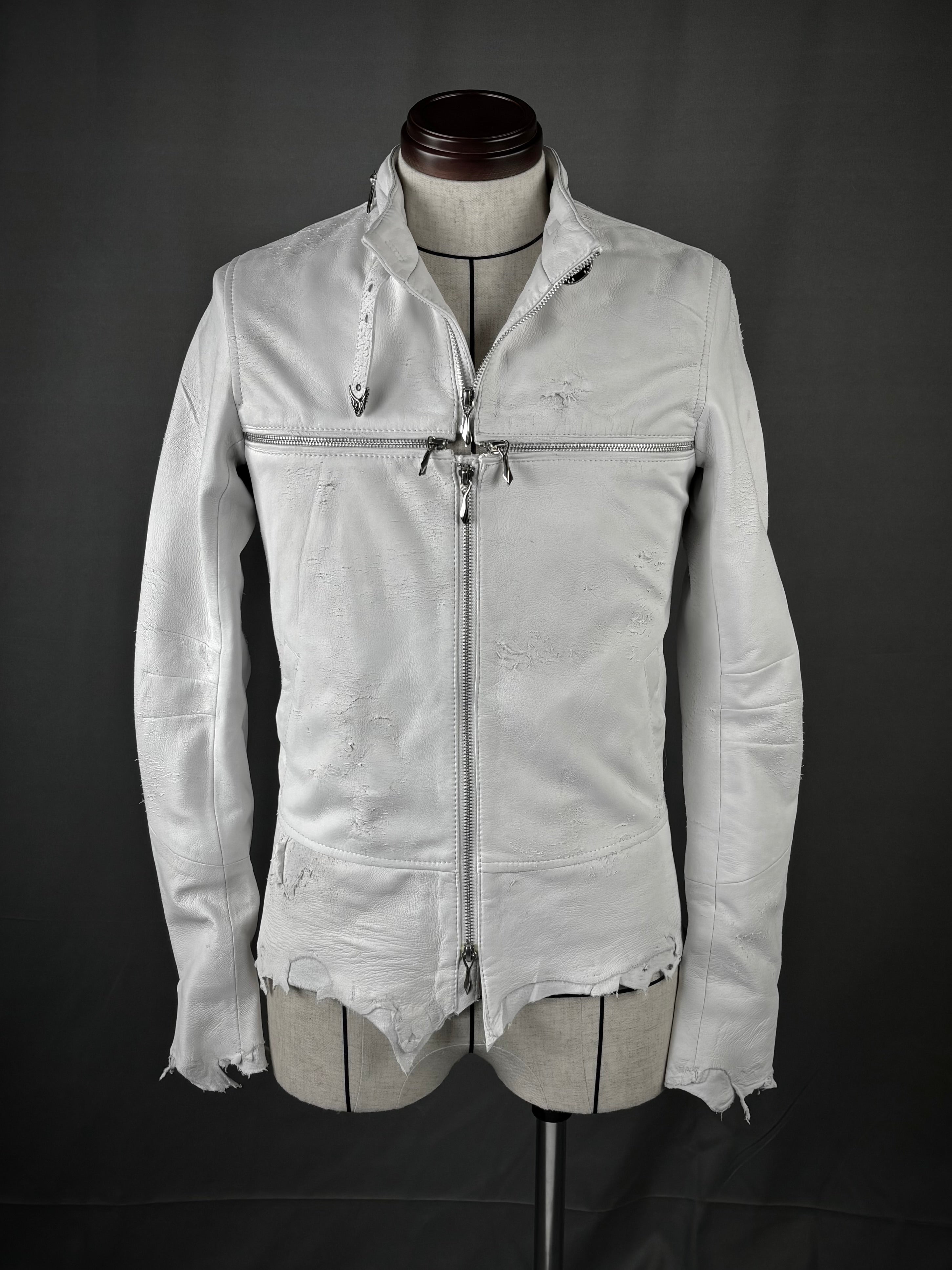 Cross Zip White – 14th Addiction