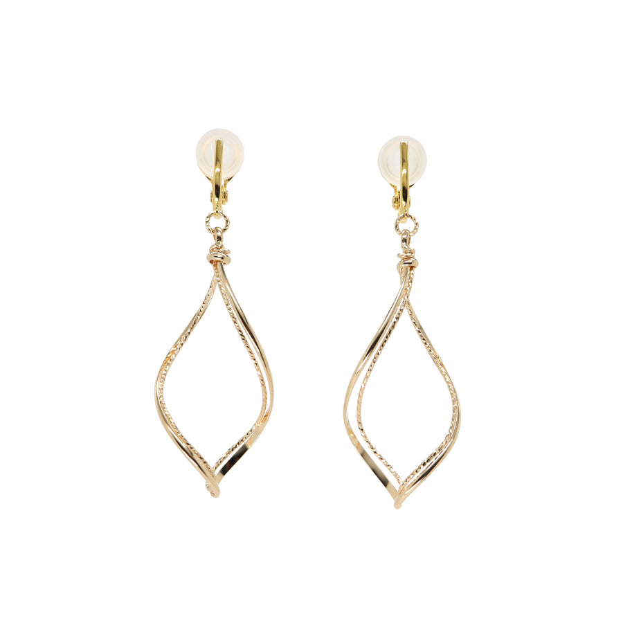 K14GF/SV たくましさと気高さ イヤリング｜GFE4161