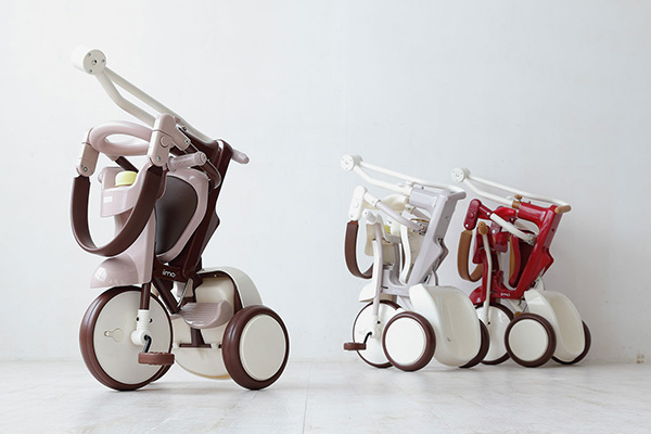 iimo #O2 TRICYCLEM&M三輪車 コンフォートブラウン使用回数少 iimo #O2