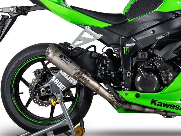hero SPARK Kawasaki ZX-6R Full Titanium Exhaust System (racing