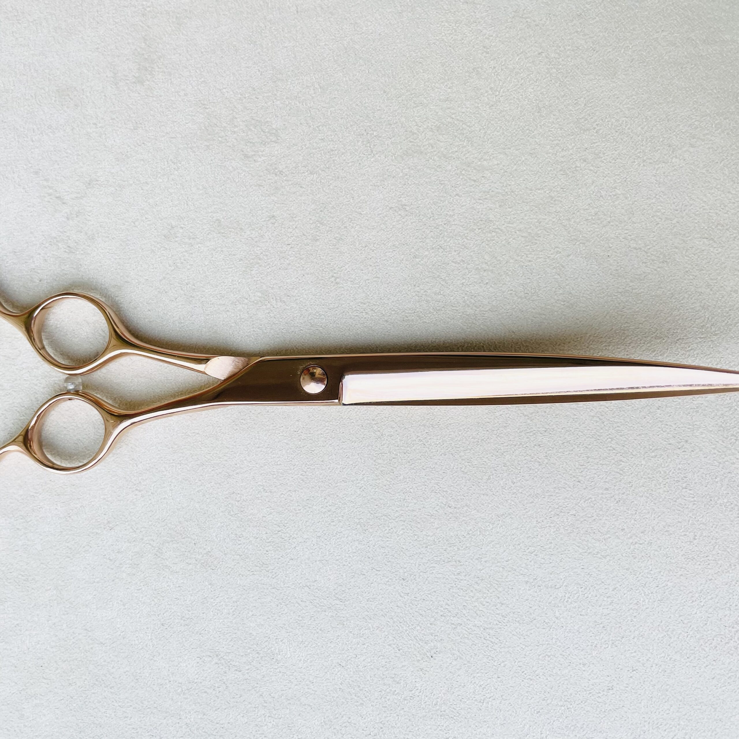 使うたびにときめく ピンクゴールドのカーブシザー 7.5インチ | 333