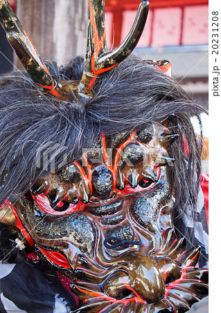 鬼の面 石見神楽の写真素材 [20231208] - PIXTA