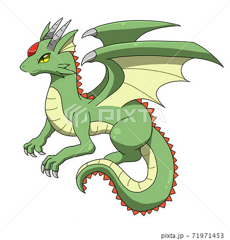 西洋ドラゴンのイラスト素材 [71971453] - PIXTA