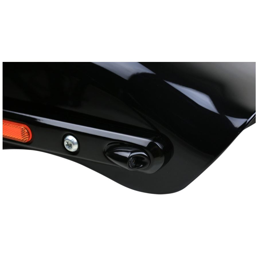 Kodlin - Black 3-in-1 Mini Fender Strut Turn Signals - M8 Harley