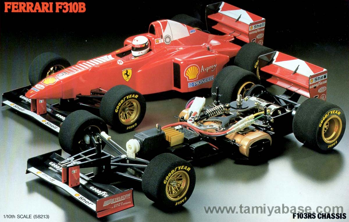 タミヤFERRARI 412T1 1⁄10電動RCフォーミュラー1レーシングカー