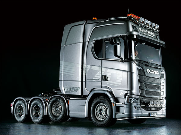 タミヤ 1/14RC スカニア770S 4×2 フルオペ➕ フラットベッドSET 1/14RC