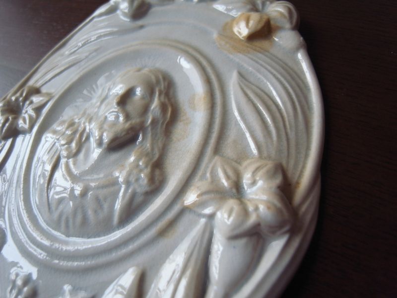 キリストの聖水盤 CHOISY LE ROI フランスアンティーク - テーブルB