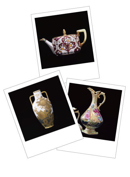 オマージュ コレクション 19cmプレート(色絵薔薇文) | ノリタケ食器