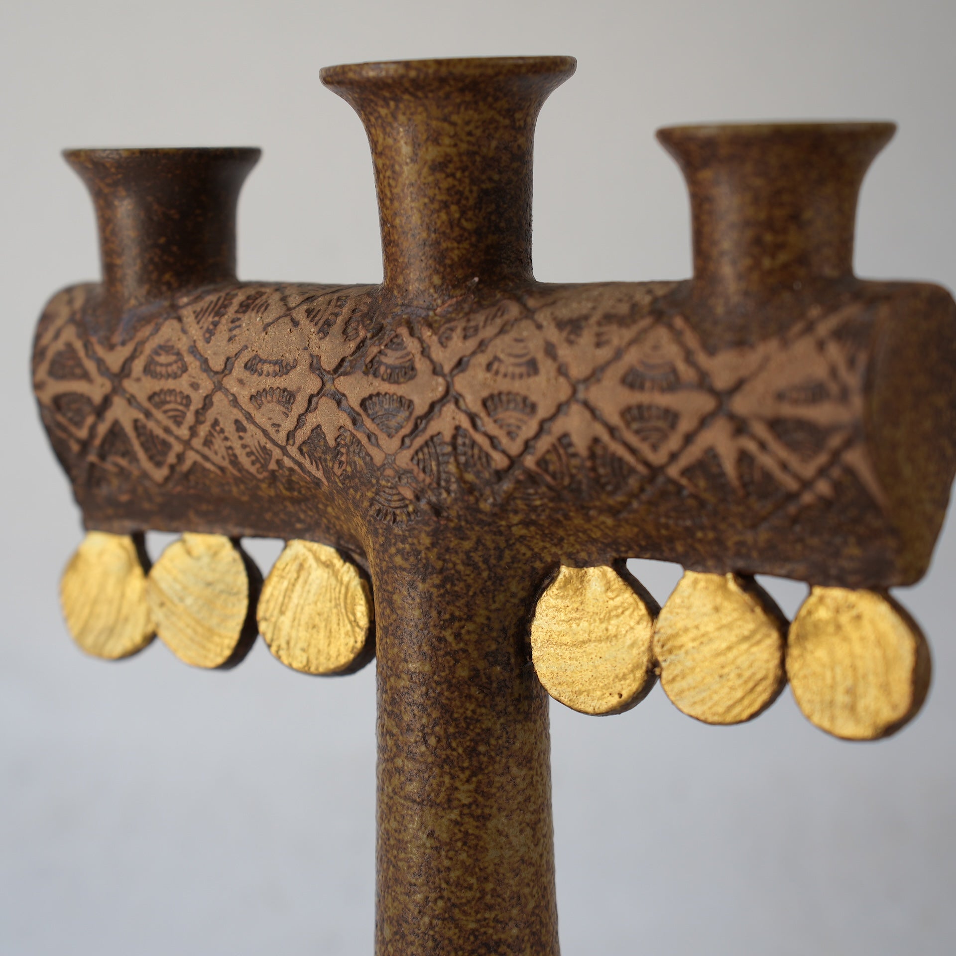 リサラーソン キャンドルホルダー メダリオン