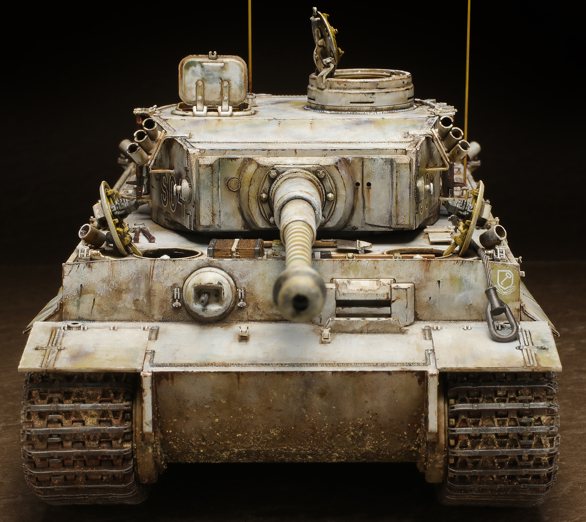 ヴィットマンタイガーS04号車完成！【ドラゴン ティーガーI 初期生産型