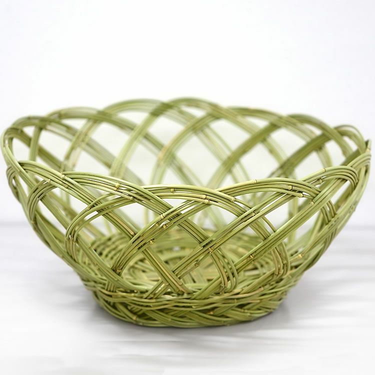 工芸品 土佐の虎斑竹 竹かご 土佐の虎斑竹 かご 竹籠 竹細工 土佐の虎